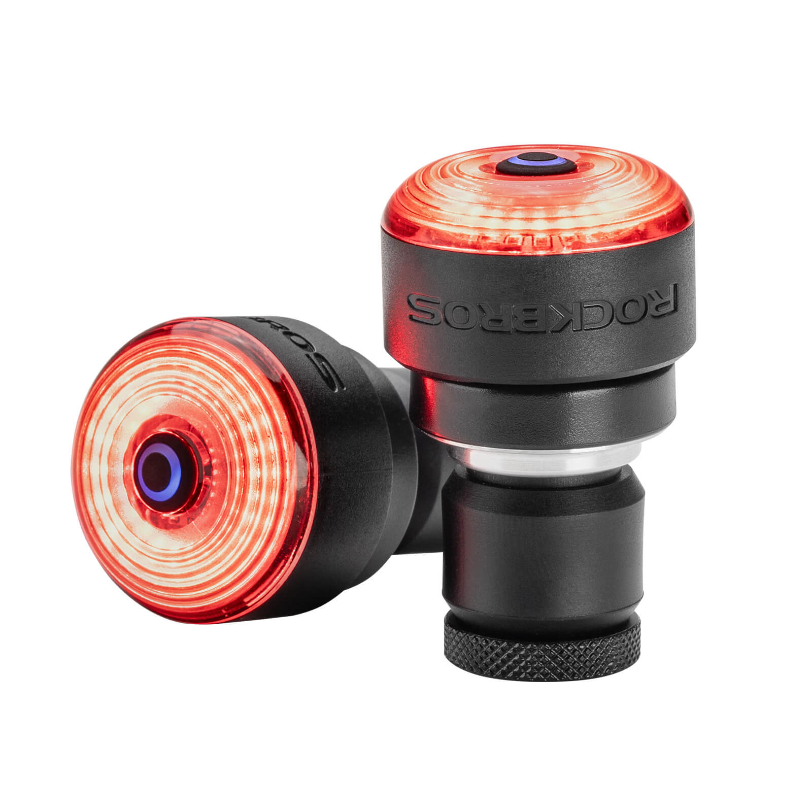 ROCKBROS R0 Smart Brake Light, USB-C Rechargeable Bike Tail Light, IPX6 Waterproof Handlebar End Safety Light for Road MTB detail image 7
