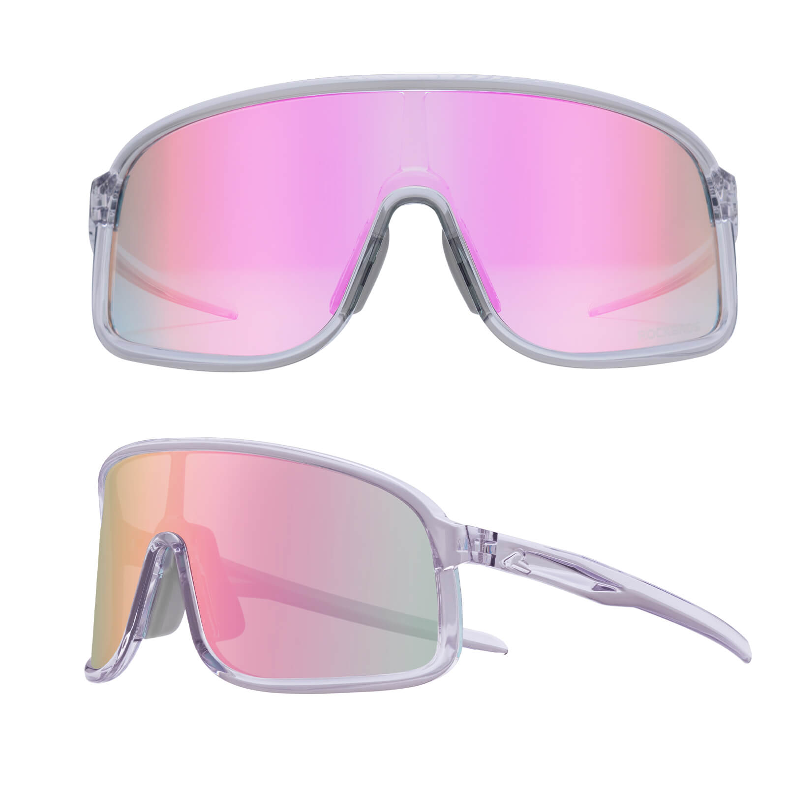 ROCKBROS SP350 Photochromic Cycling Glasses, Cat.1-3 Light Adjusting Lens, TR90 Lightweight Frame UV400 Protection Sports Sunglasses for Men Women Biking Running Fishing detail image 3