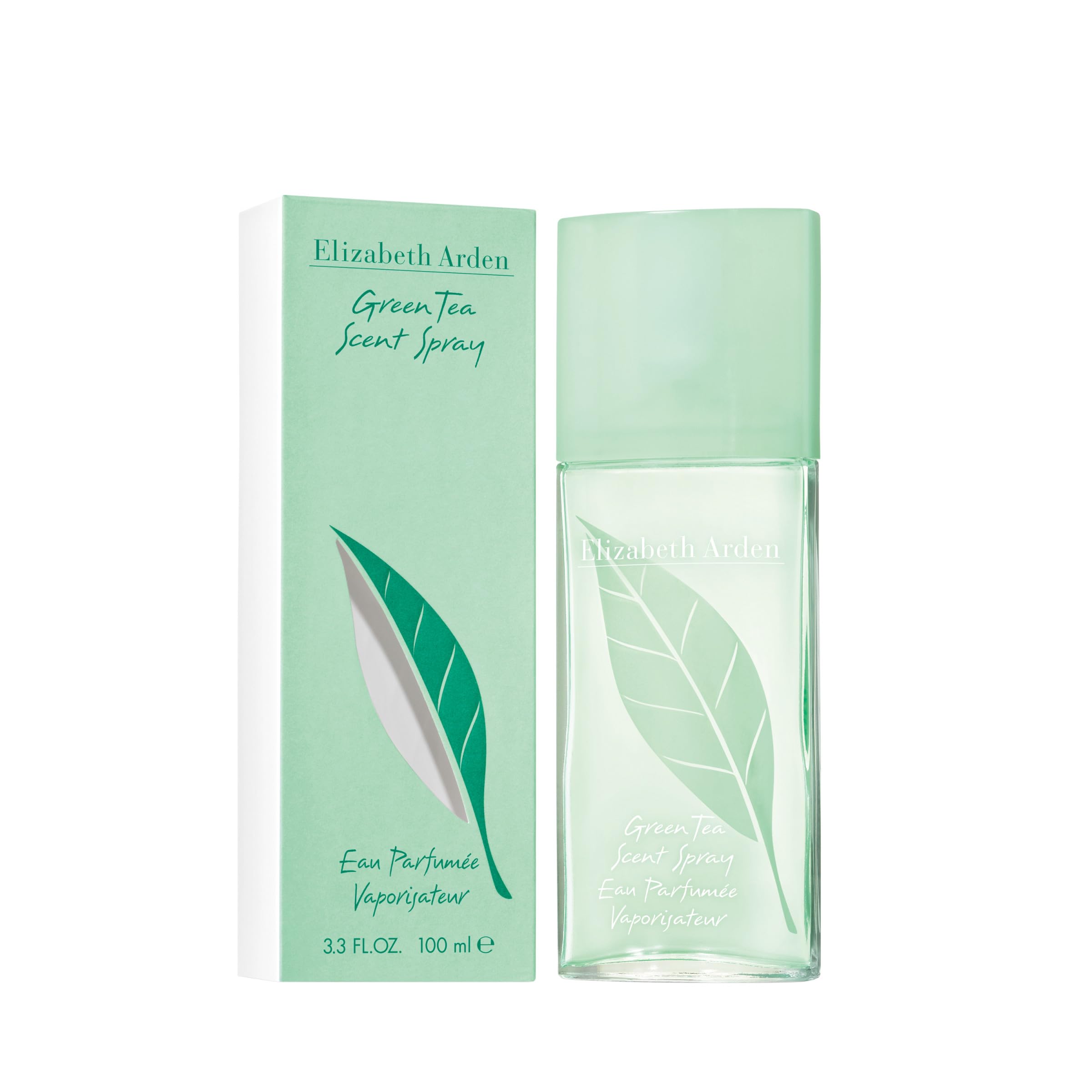 Elizabeth Arden Green Tea Eau de Toilette Spray – Refreshing Women's Fragrance with Bergamot, Tea, and Oakmoss Notes
