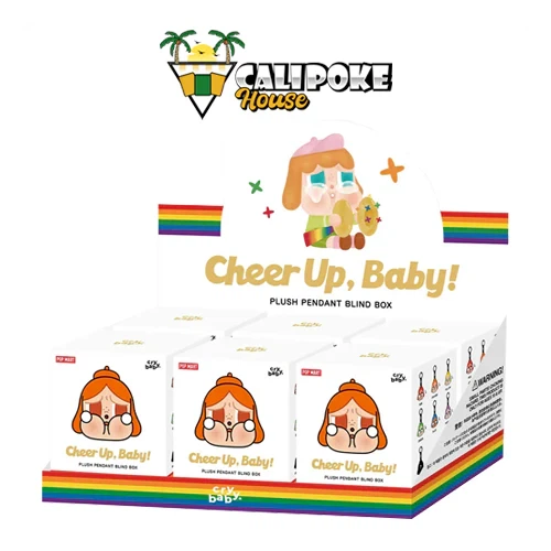 Pop Mart Crybaby Cheer Up, Baby! Series - Plush Pendant Blind Box Sealed (1 Box)