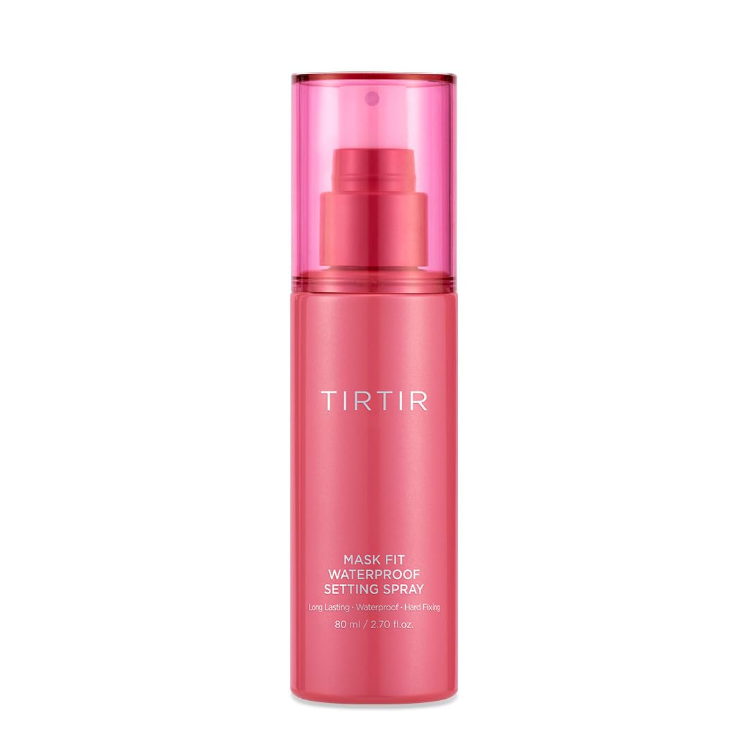TIRTIR Fijador en Spray Impermeable – Fija el Maquillaje 24H, Resistente al Sudor y al Agua – Sin Etanol, Acabado Semimate para Pieles Grasas y Sensibles