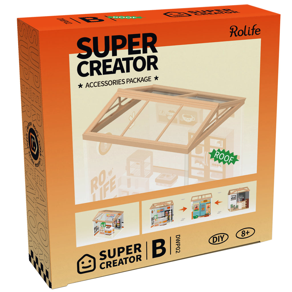 Robotime Rolife Super Creator Roof B DWP02