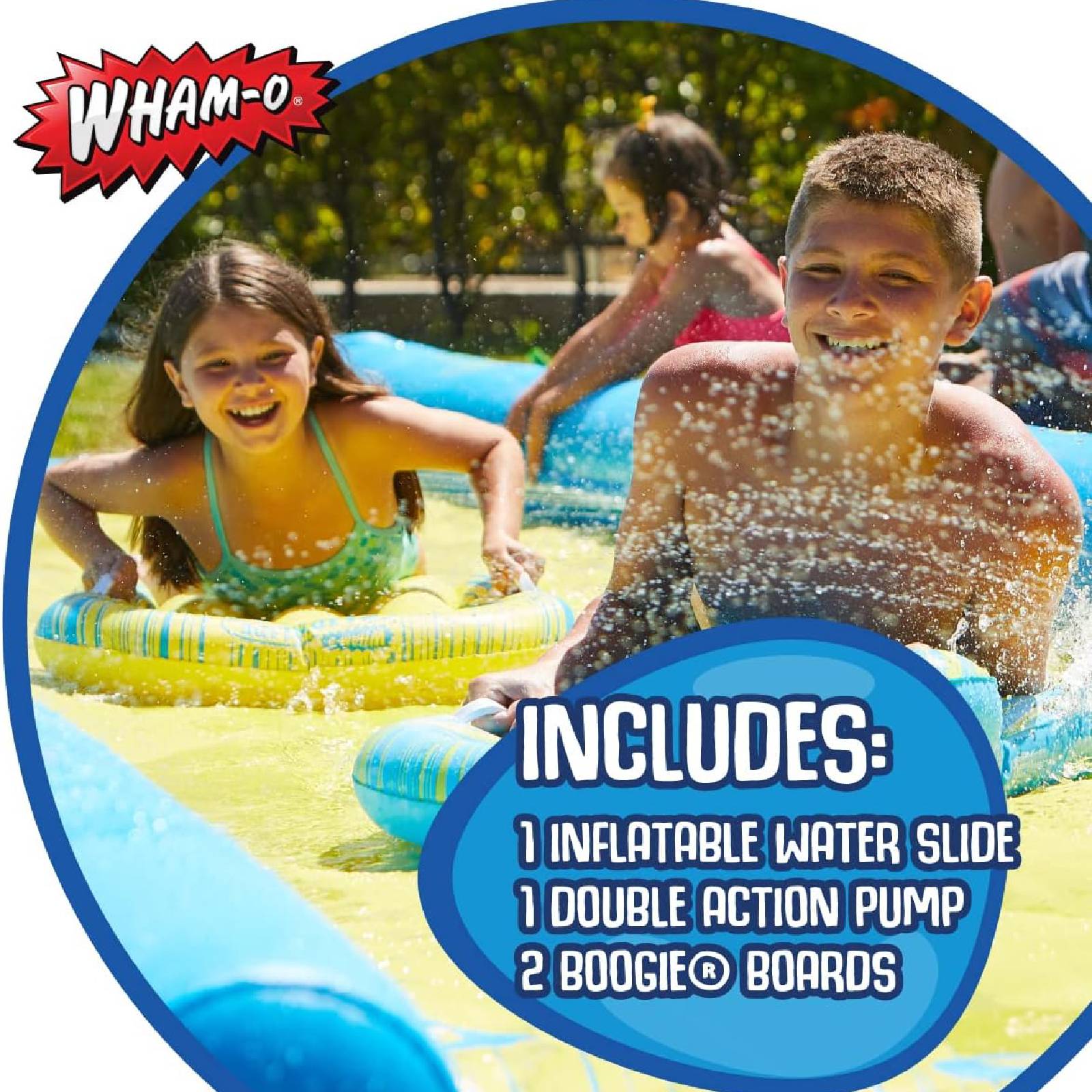 Wham-O Slip N' Slide 26 Feet Lawn Water Slide Backyard Summer Water Slide Family Outdoor Splash Toy detail image 6