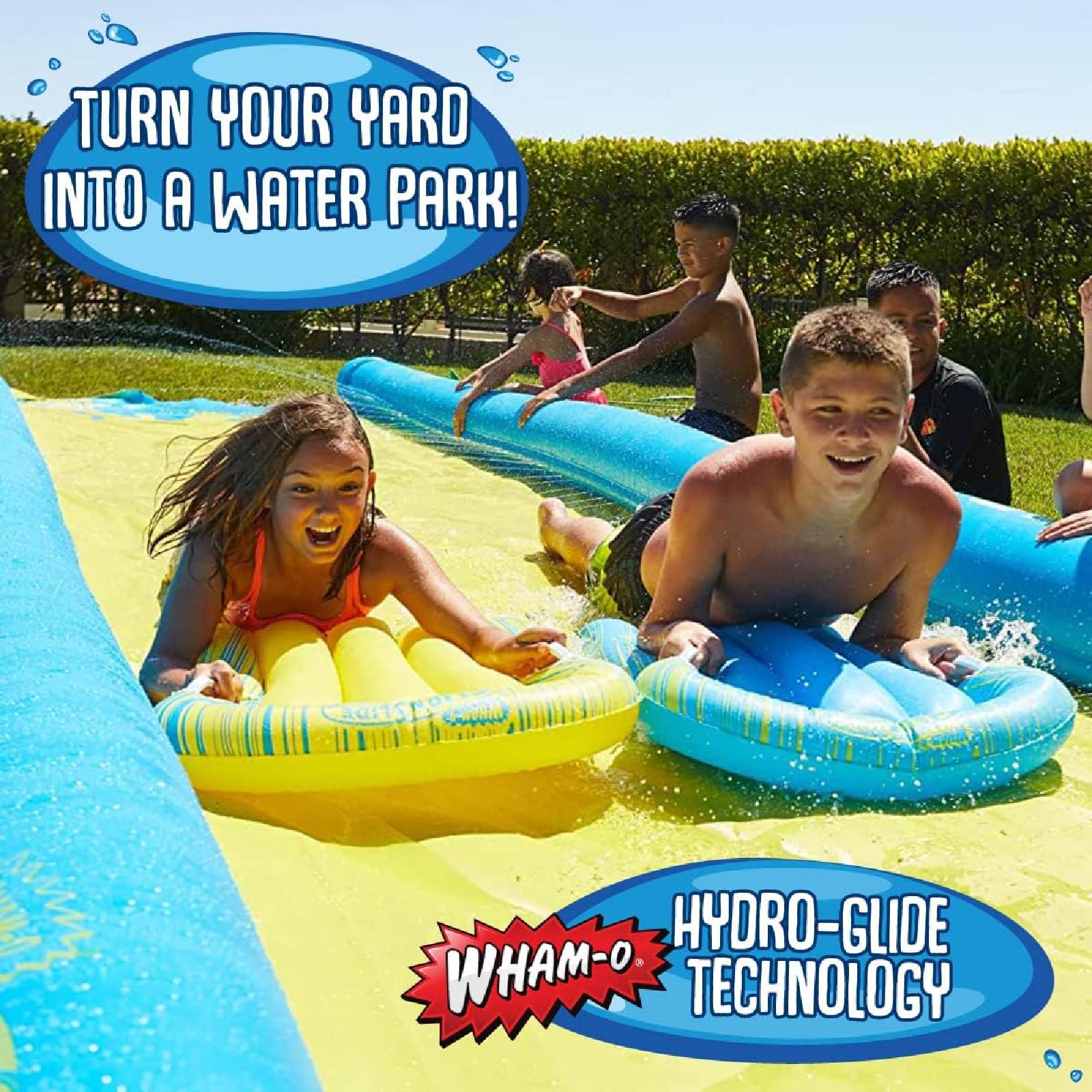 Wham-O Slip N' Slide 26 Feet Lawn Water Slide Backyard Summer Water Slide Family Outdoor Splash Toy detail image 2