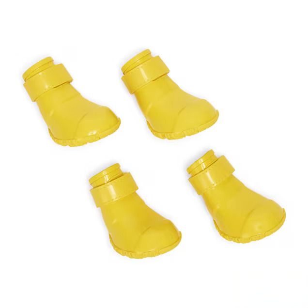 YOULY Classic Pet Rubber Rain Boots — Waterproof & Dirt-Resistant | Lightweight & Soft | Non-Slip Sole | Paw Protection for Rainy Days