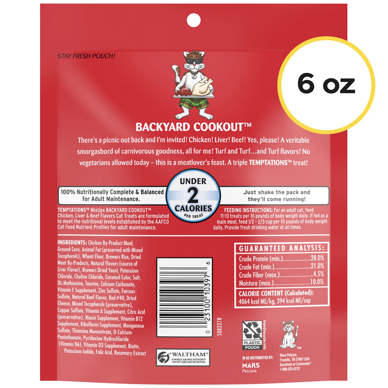 Temptations MixUps Backyard BBQ Cat Treats — Crunchy Outside, Soft Inside; Perfect for Daily Rewards, Playtime & Snack Breaks (Even Picky Cats Love Them) detail image 19