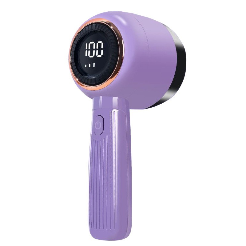 Rechargeable Electric Lint Remover with Digital Display, 3 Adjustable Speeds — Fabric Defuzzer for Sweaters, Coats, and Home Use