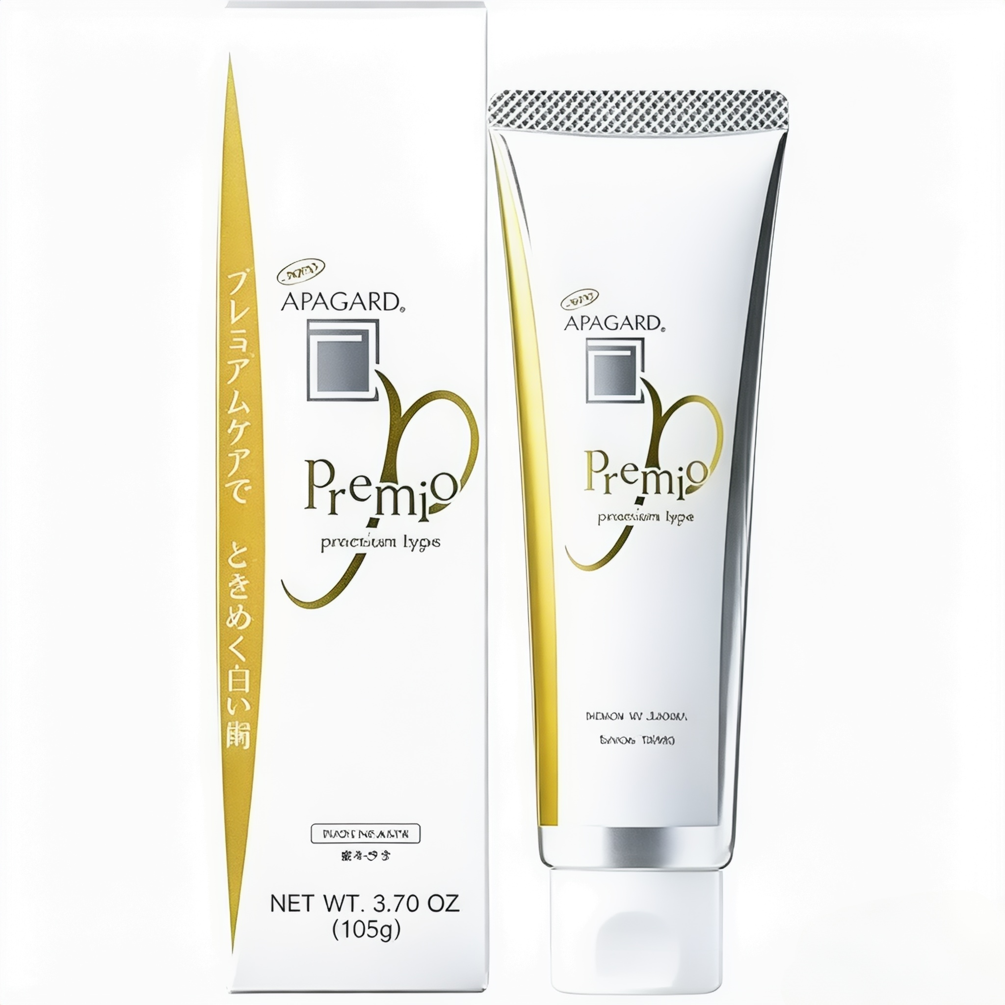 Apagard M Plus Medicated Premium Whitening Toothpaste 105g (Luxury Brightening Care)