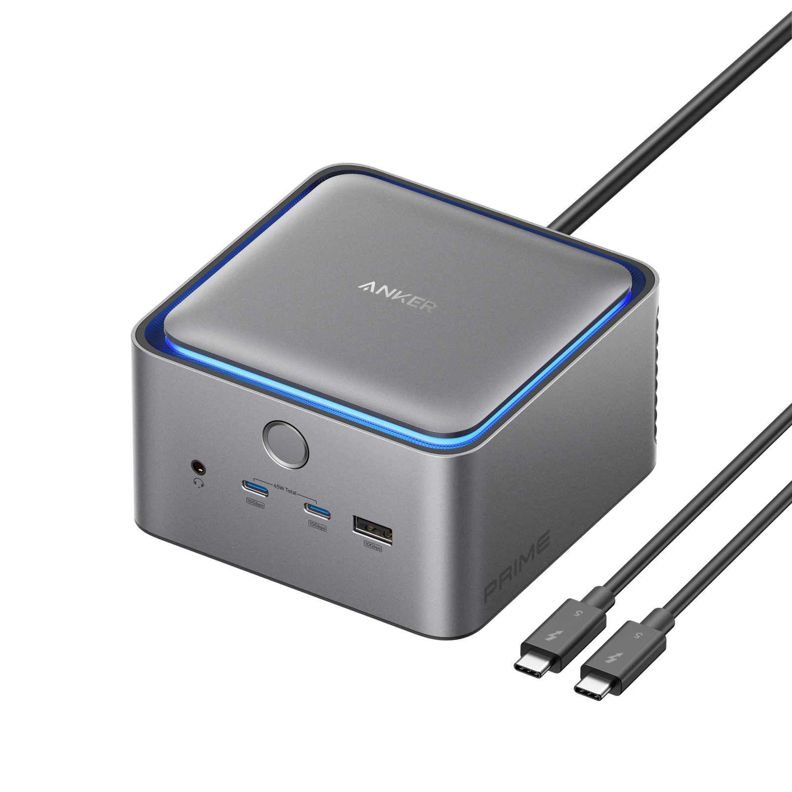 Anker Prime TB5 14-in-1 Dock Thunderbolt 5 140W, Usb-C Docking Station with 140W, 8K, Thunderbolt 5, 14-in-1, for MacBook, USB-C Laptops, Displays, Office Use