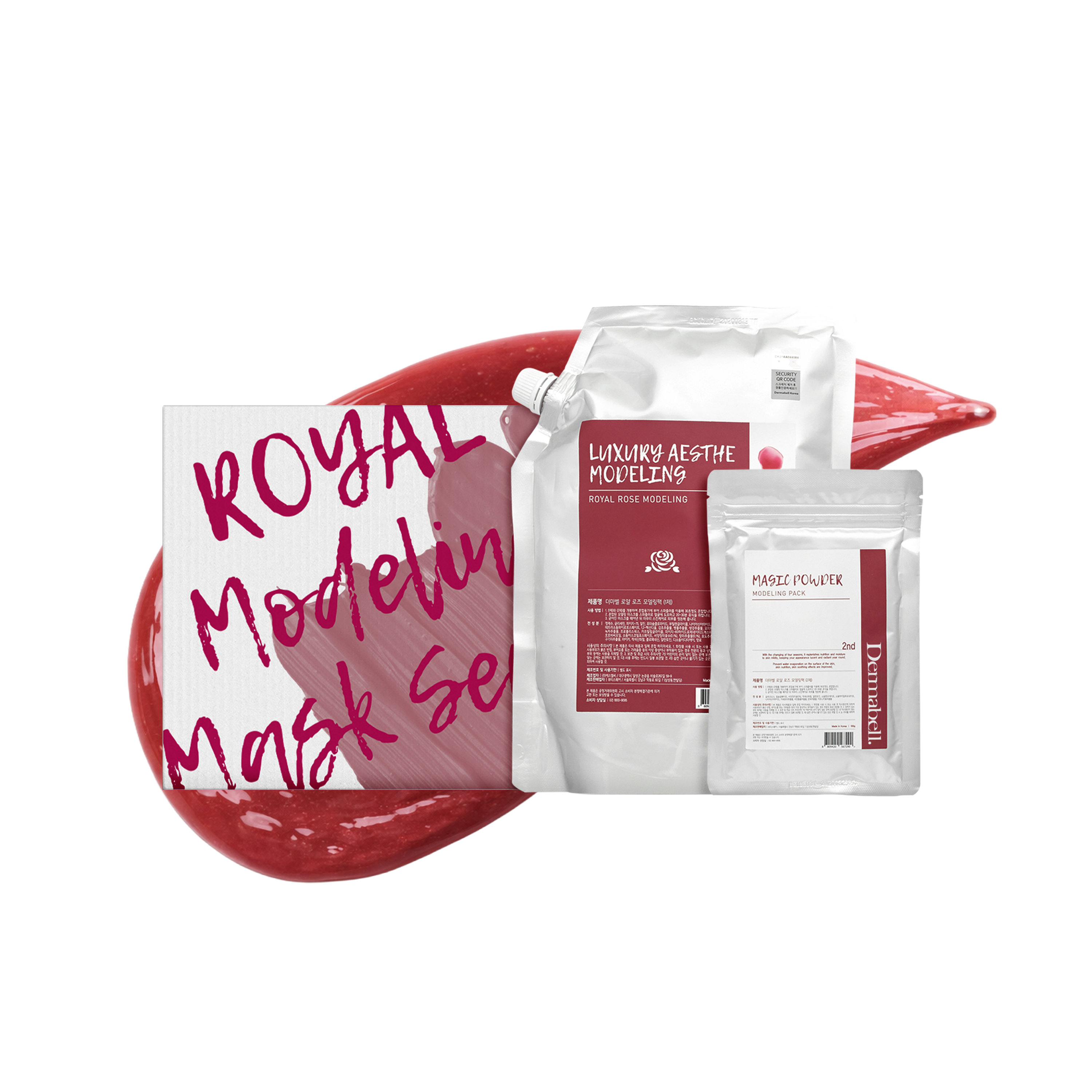 DERMABELL Royal Rose Hydrating & Renewing Jelly Mask