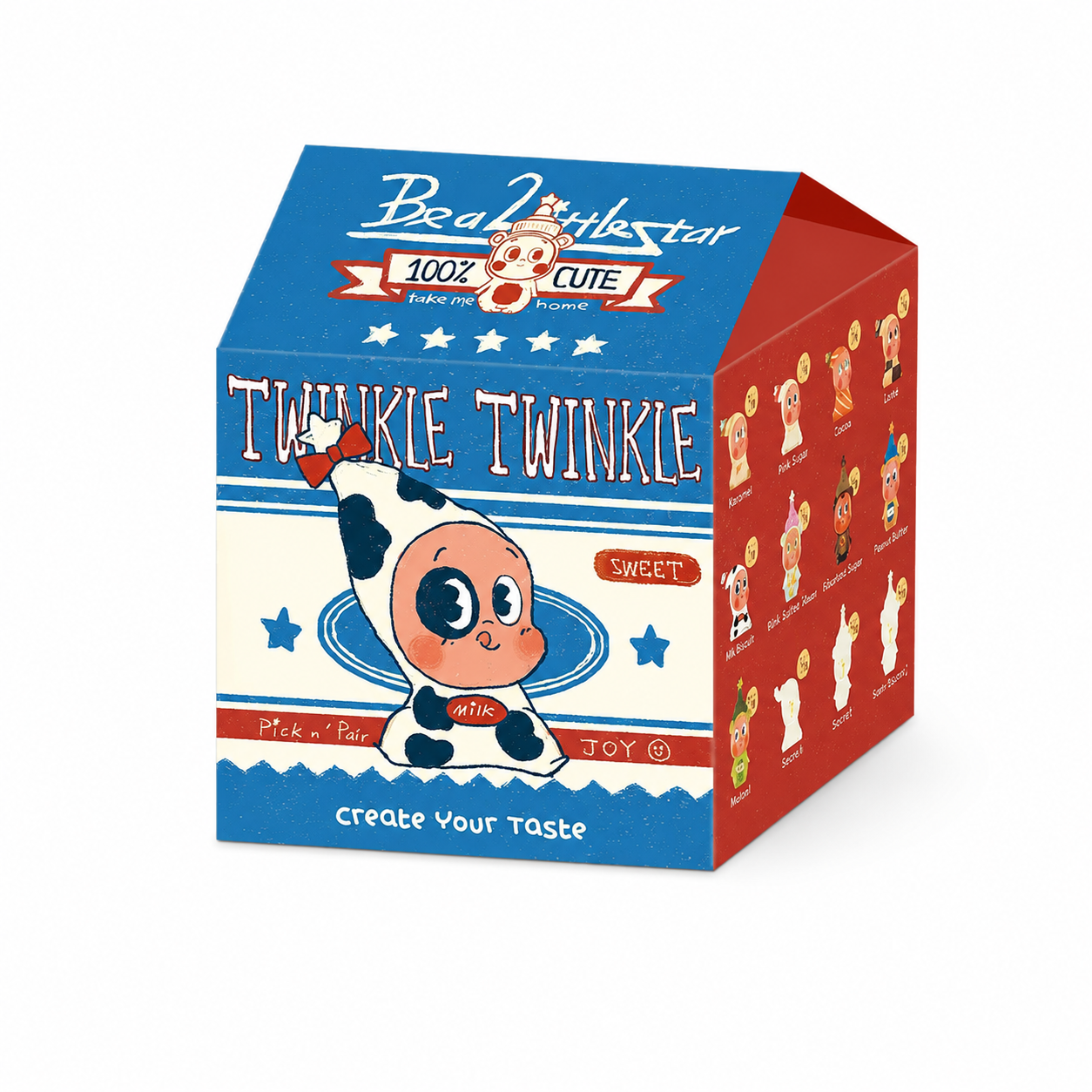 POP MART Twinkle Twinkle Create Your Taste A Series PVC Blind Box Figure ~4.8cm — 9 Regular + 3 Hidden
