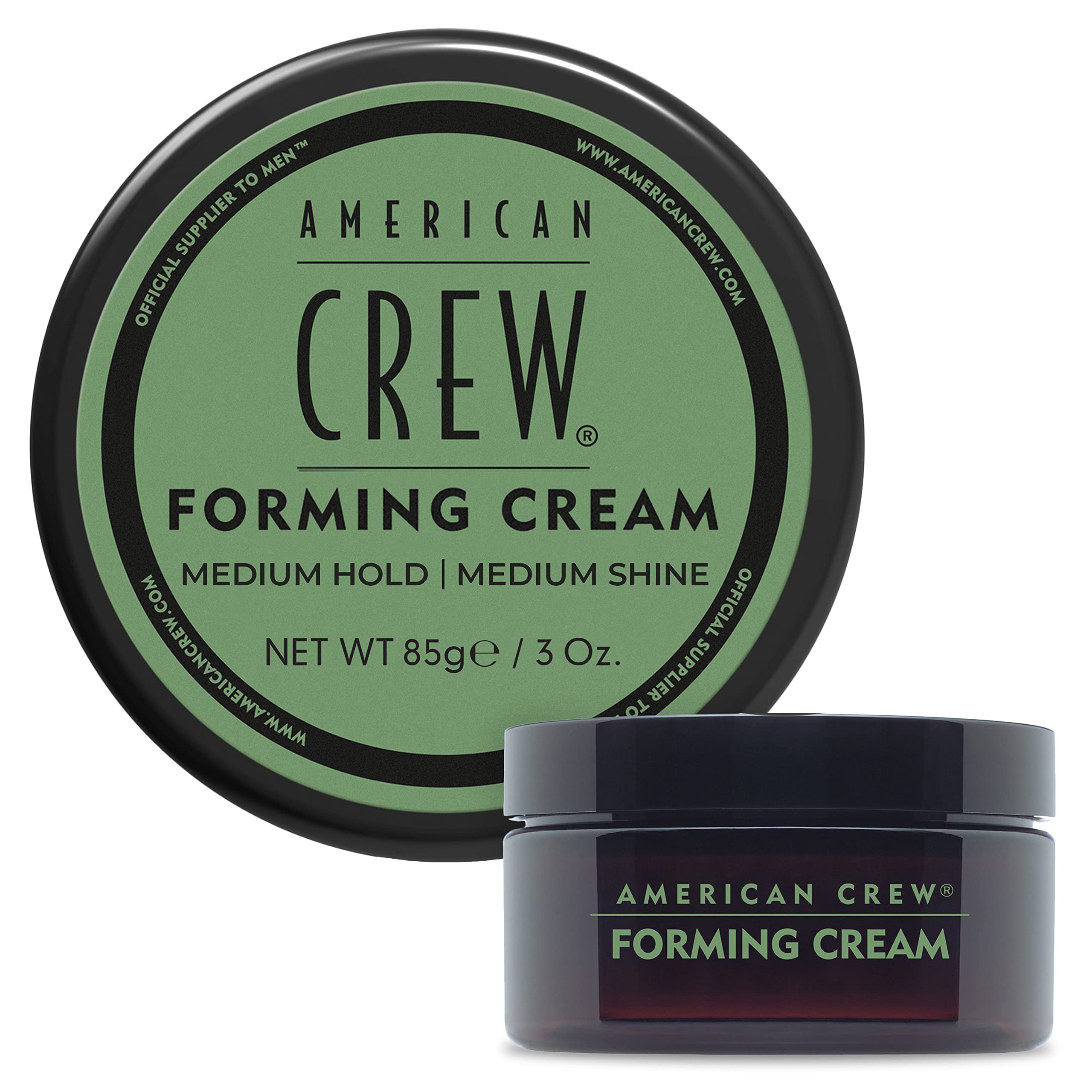 American Crew Men's Hair Forming Cream, Medium Hold & Medium Shine, 3 oz (Pack of 1)
