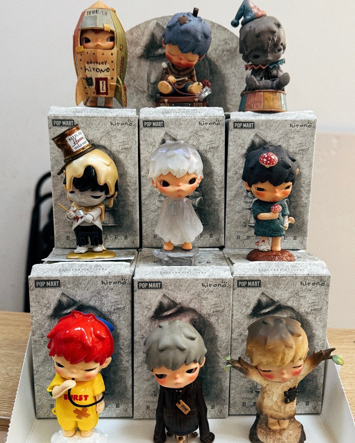 POP MART HIRONO Ono Reshape Series Blind Box Figure