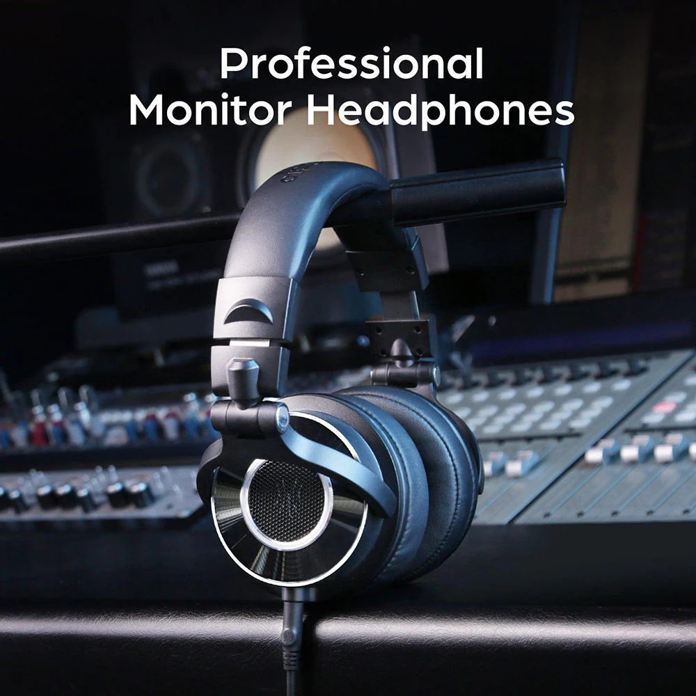OneOdio Monitor 60 | 38Ω Hi-Res Wired Professional Monitoring Headphones, 50mm NdFeB Drivers, 20Hz–40kHz Wide Frequency Response — Studio Mixing, DJ, Audiophile Listening detail image 5