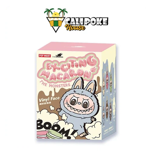 Pop Mart The Monsters (Labubu) Exciting Macaron Vinyl Face Blind Box V1