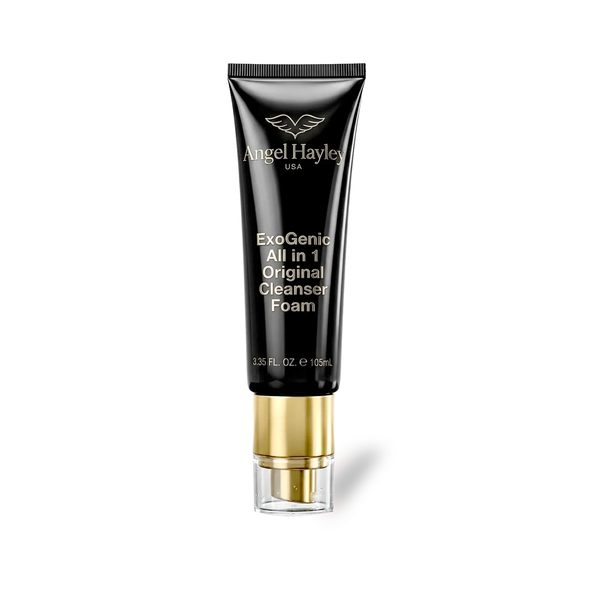 Angel Hayley Exosome Pro-Xylane Amino Acid Facial Cleanser 105ml — Deep Cleansing, Gentle, Non-Tightening, Revitalizing Repair Foam