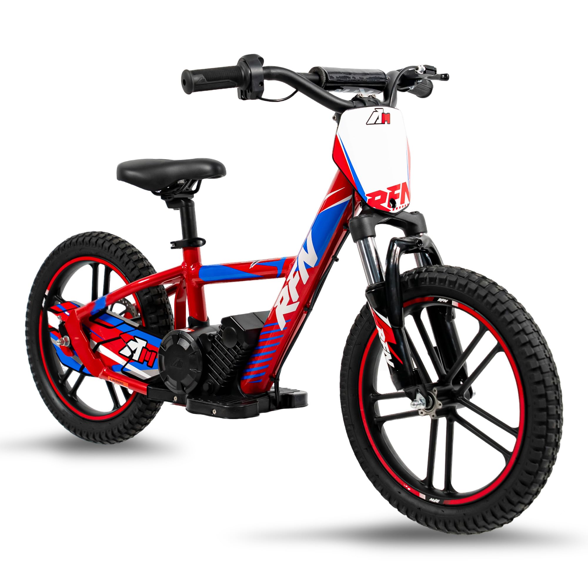 Apollo RFN DNA16 Pro Kids Electric Dirt Bike (16" Tires) 24V 350W Off-Road Balance Bike for Youth Outdoor Riding & Training