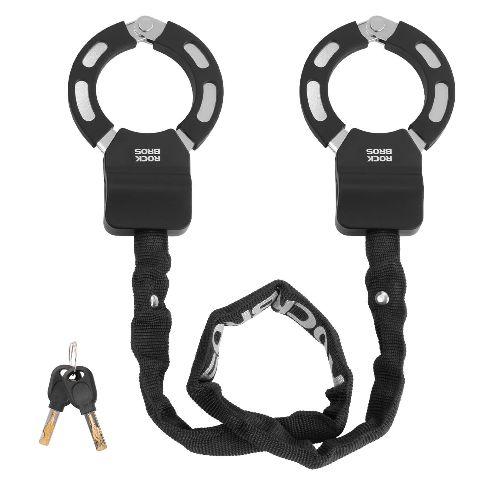 ROCKBROS 54mm Scooter Chain Lock, Heavy Duty Anti-Theft Bike Lock, Portable Security Chain for E-Scooter Bike detail image 4