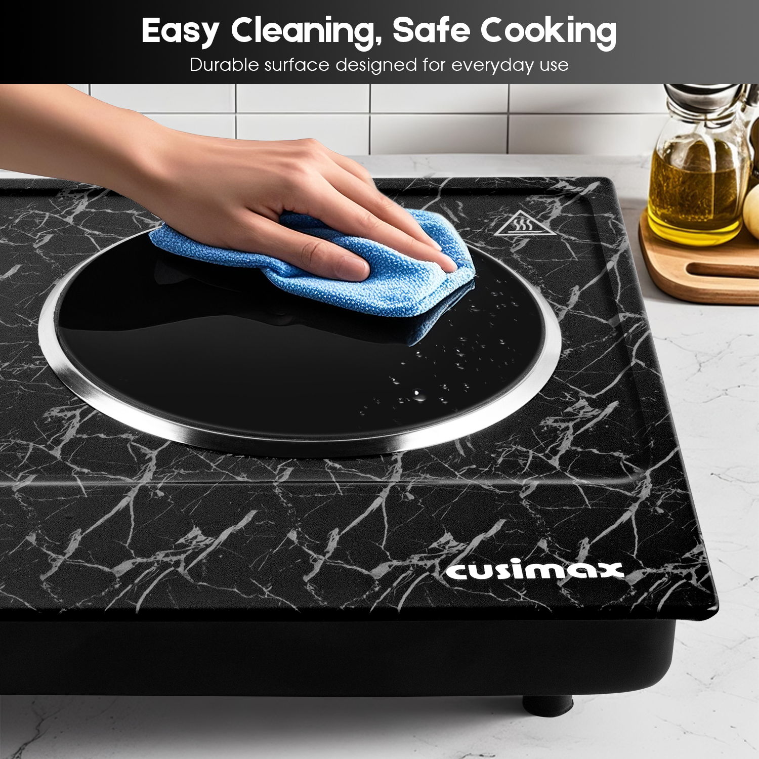 Double-Burner Infrared Ceramic Cooktop detail image 5