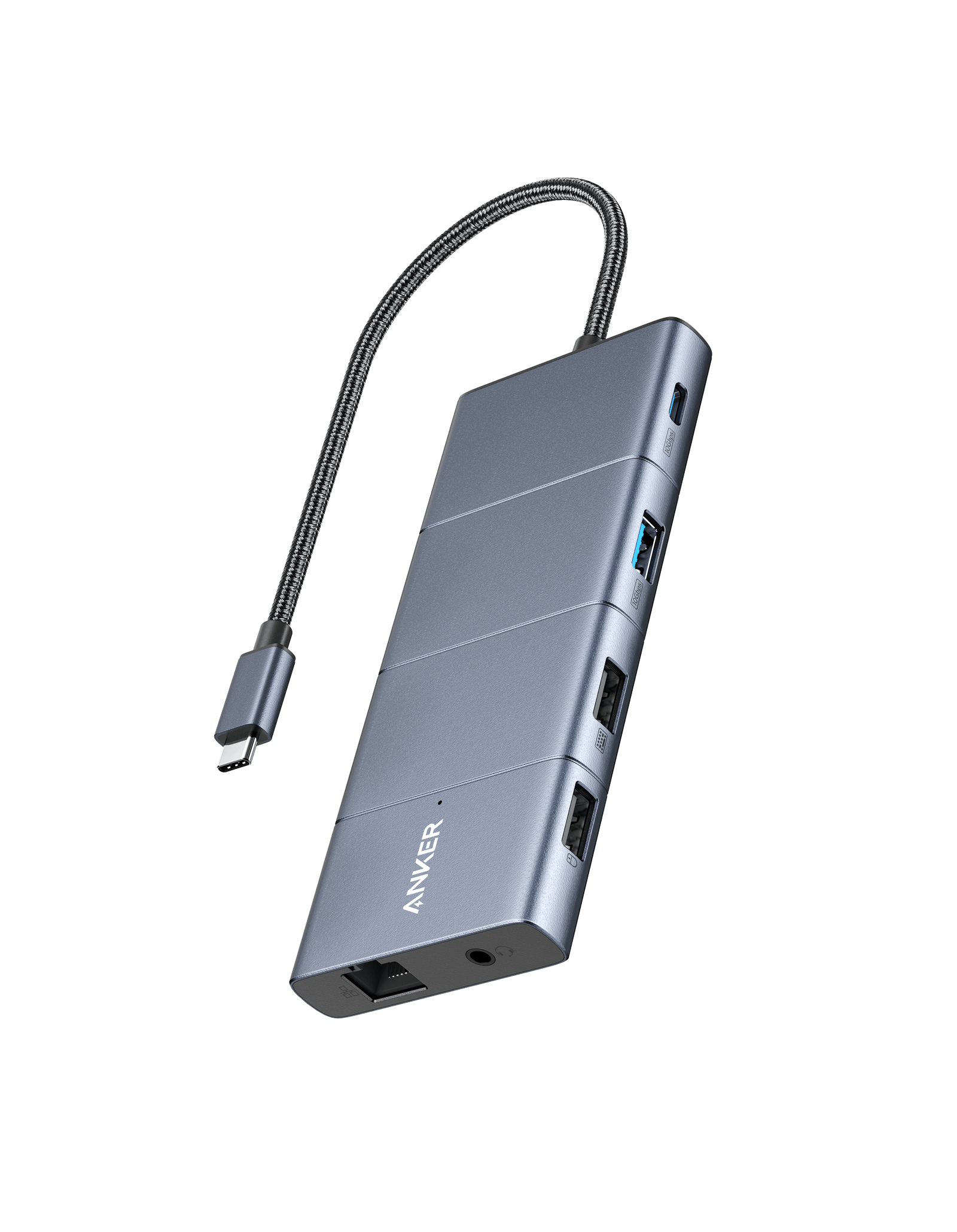 Anker 565 11-in-1 USB-C Hub, HDMI/DP, Ethernet & SD, Usb-C Hub with USB-C, Ethernet, HDMI/DP, SD, 11-in-1, for MacBook, USB-C Laptops, Displays, Office Use