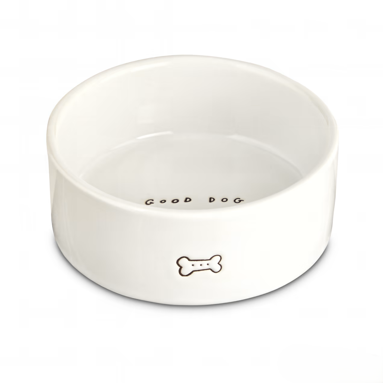 EveryYay Ceramic Dog Bowl — Rounded, Large-Capacity Design; Food-Grade Ceramic That’s Safe & Durable; Ideal for Everyday Feeding and On-the-Go Use; Premium Look for an Elevated Mealtime Experience detail image 1