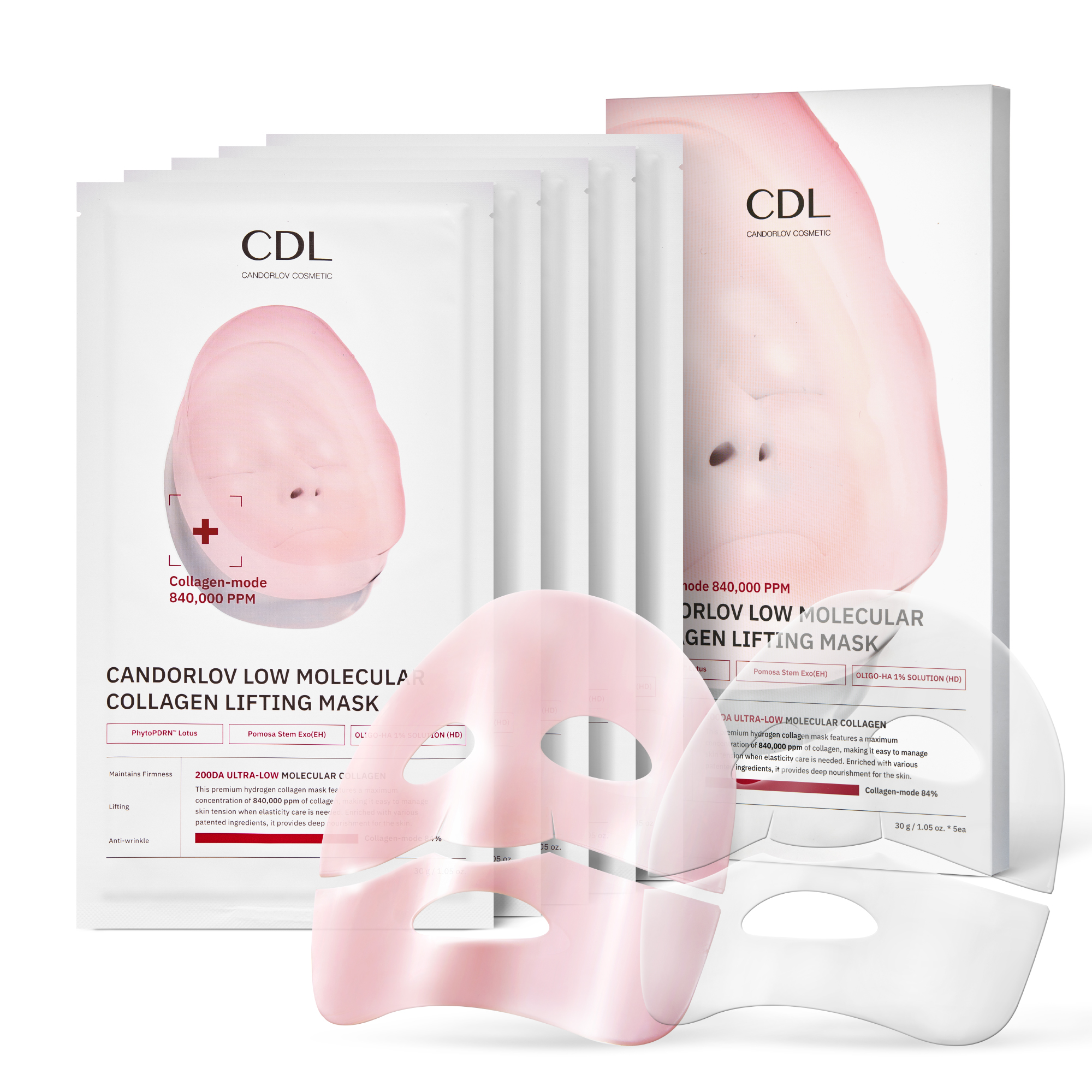 CANDORLOV Low-Molecular Collagen Lifting Mask