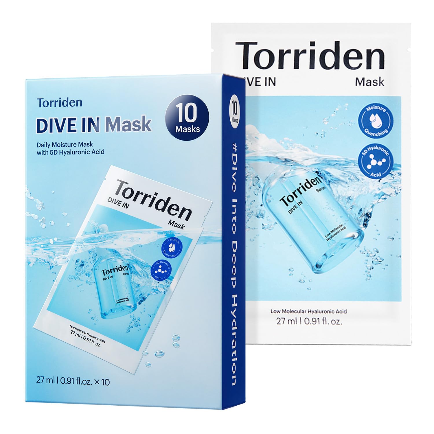Torriden DIVE-IN Low-Molecular Hyaluronic Acid Sheet Mask