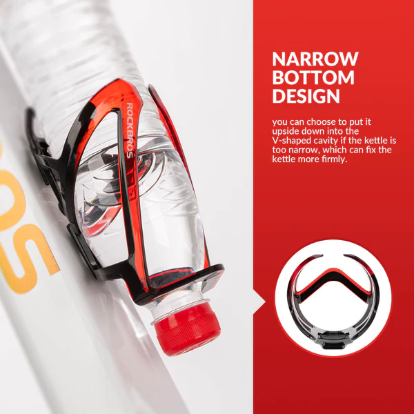 ROCKBROS FK-338 Bike Water Bottle Holder, 35g Lightweight PC Cage, Universal Bicycle Bottle Cage for Road MTB detail image 7