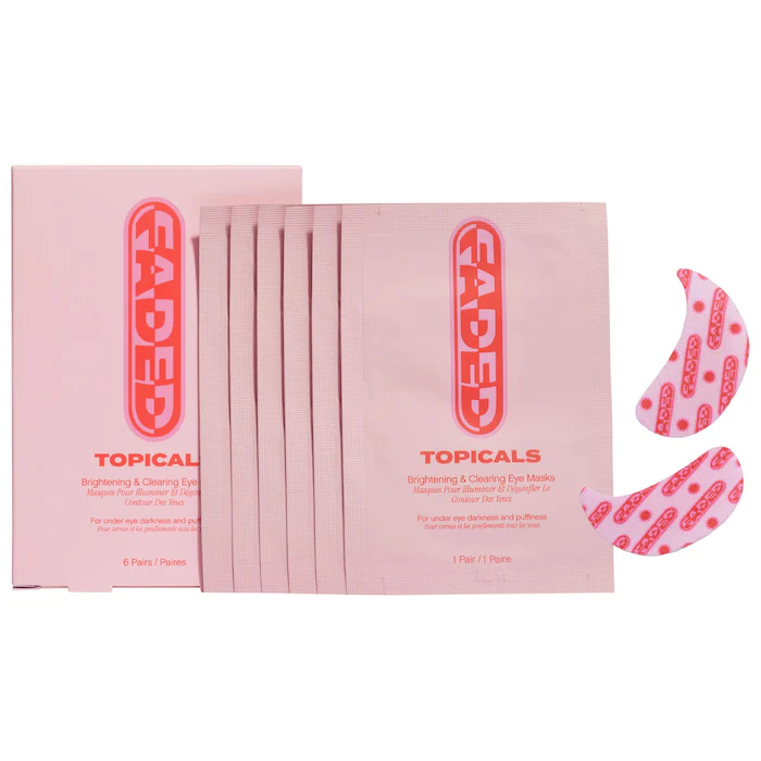 Parches de hidrogel iluminadores Topicals | Atenúan ojeras y opacidad, calman e hidratan, iluminan el contorno de ojos