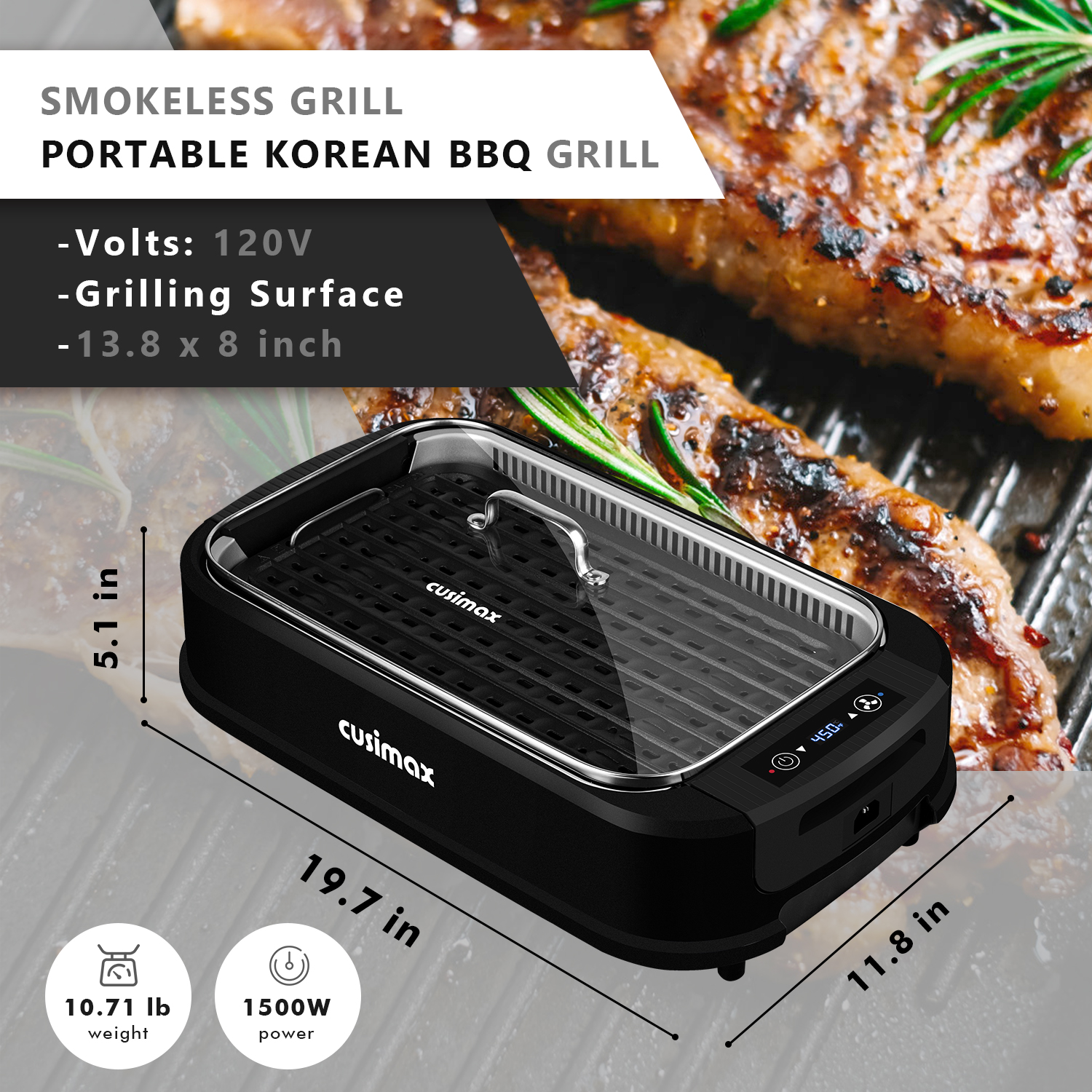 Electric Grill detail image 3
