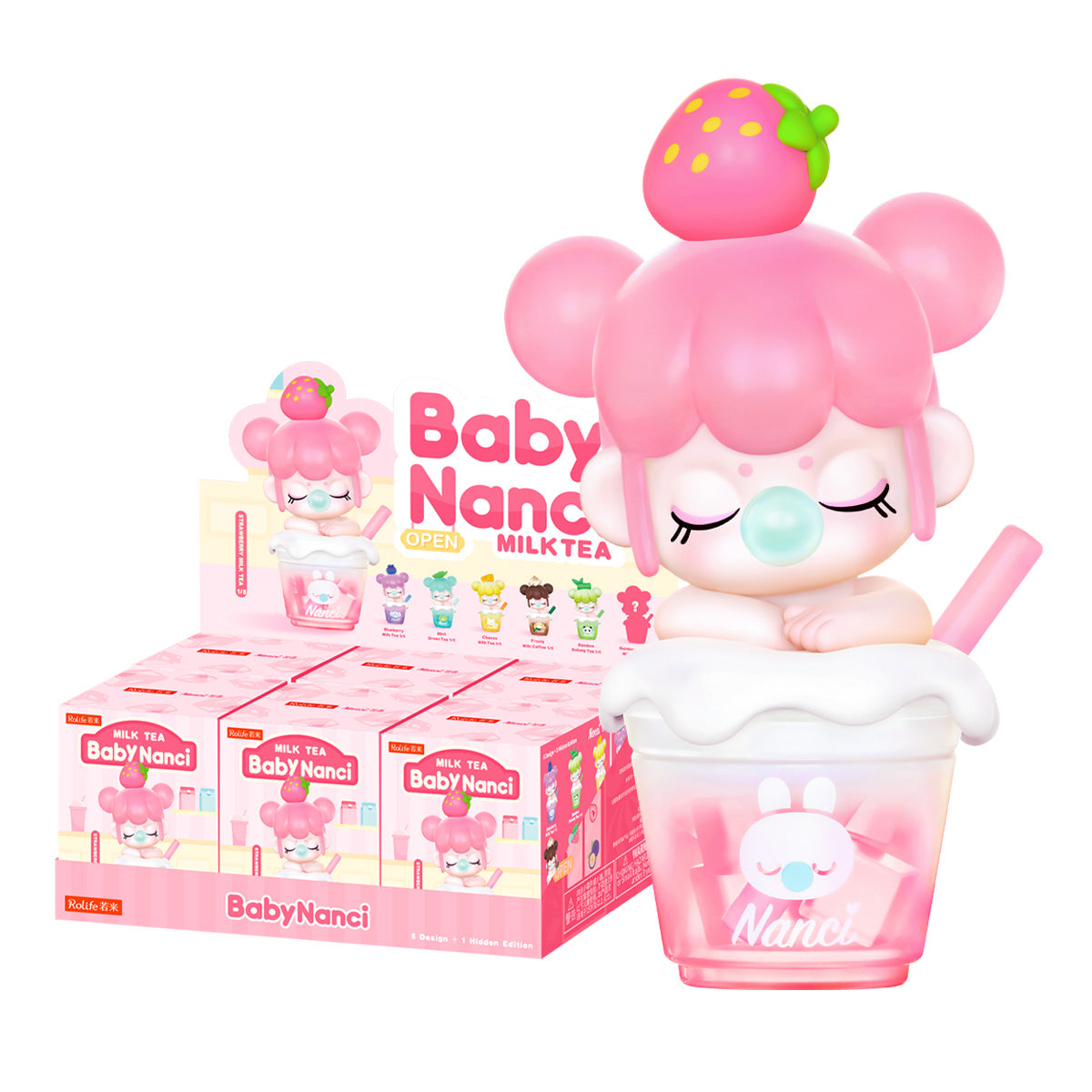 Rolife Nanci Oriental Auspice Series Blind Box Figure - 1 Random Piece, National-Style Lucky Theme Collectible, 12 Regular + Hidden, Ideal Gift for Blind Box Collectors, Fans of Chinese Aesthetics, and Nanci Enthusiasts