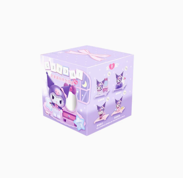 Moetch Box x Sanrio Kuromi "Dressing Up At Home" PVC Blind Box Figure 2.5in 8 Regular + Hidden