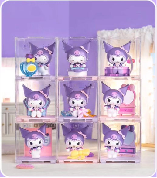 Moetch Box x Sanrio Kuromi "Dressing Up At Home" PVC Blind Box Figure 2.5in 8 Regular + Hidden
