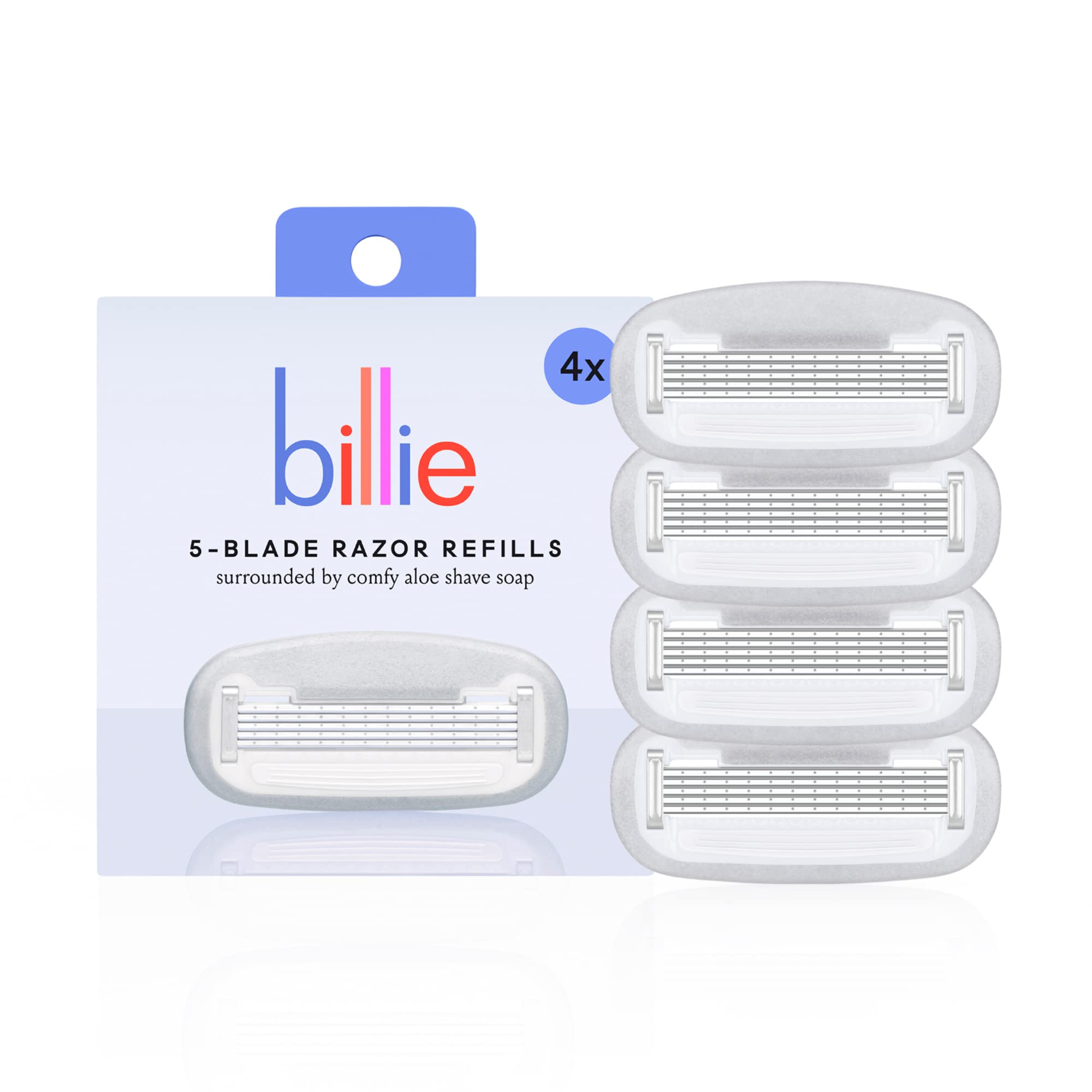 Billie Razor Refills Women, 4 ct