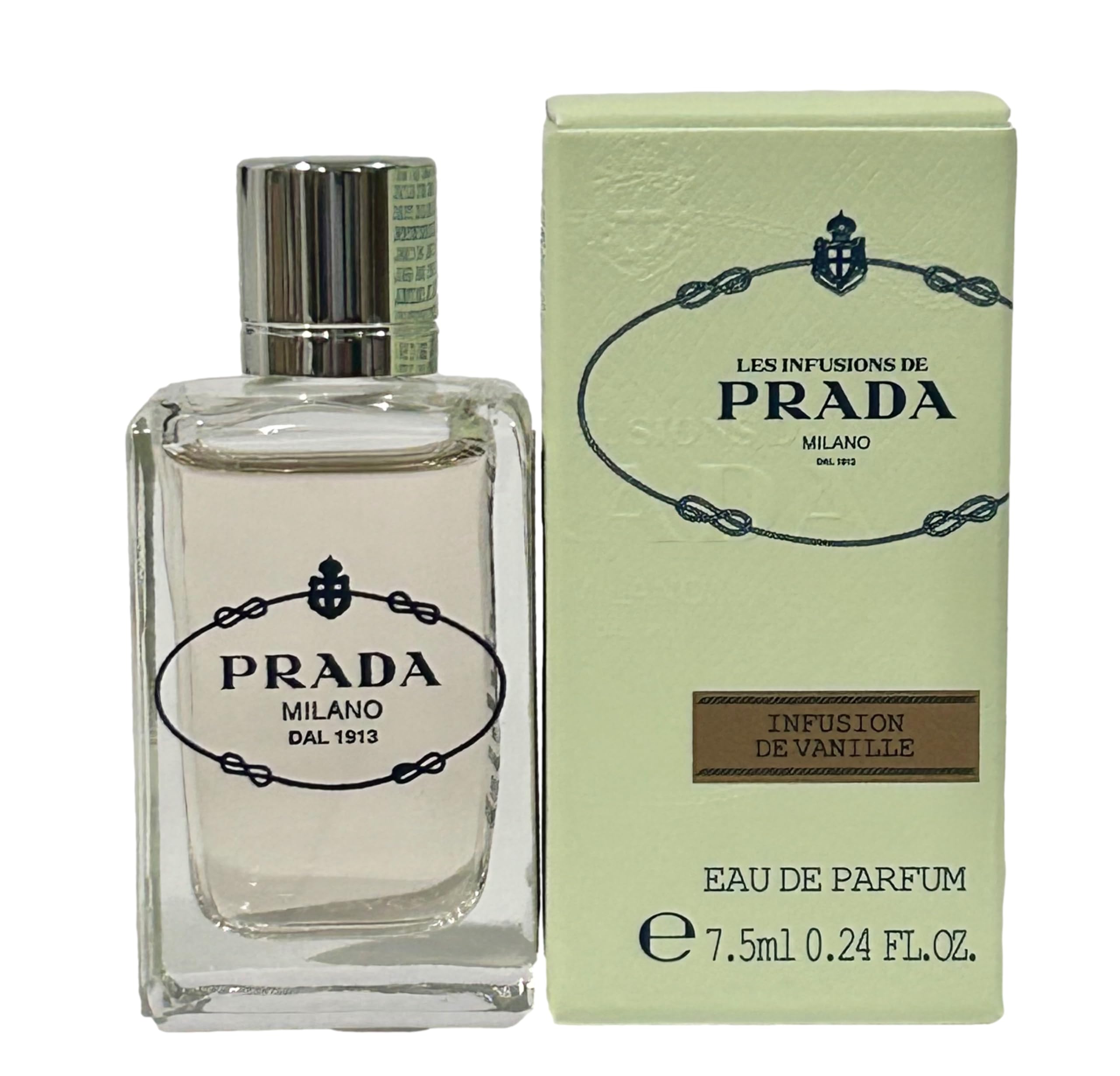 Prada INFUSION DE VANILLE Eau de Parfum MINI/SMALL Women Perfume Splash On 7. 5 ml / 0. 24 Fl Oz - 4430