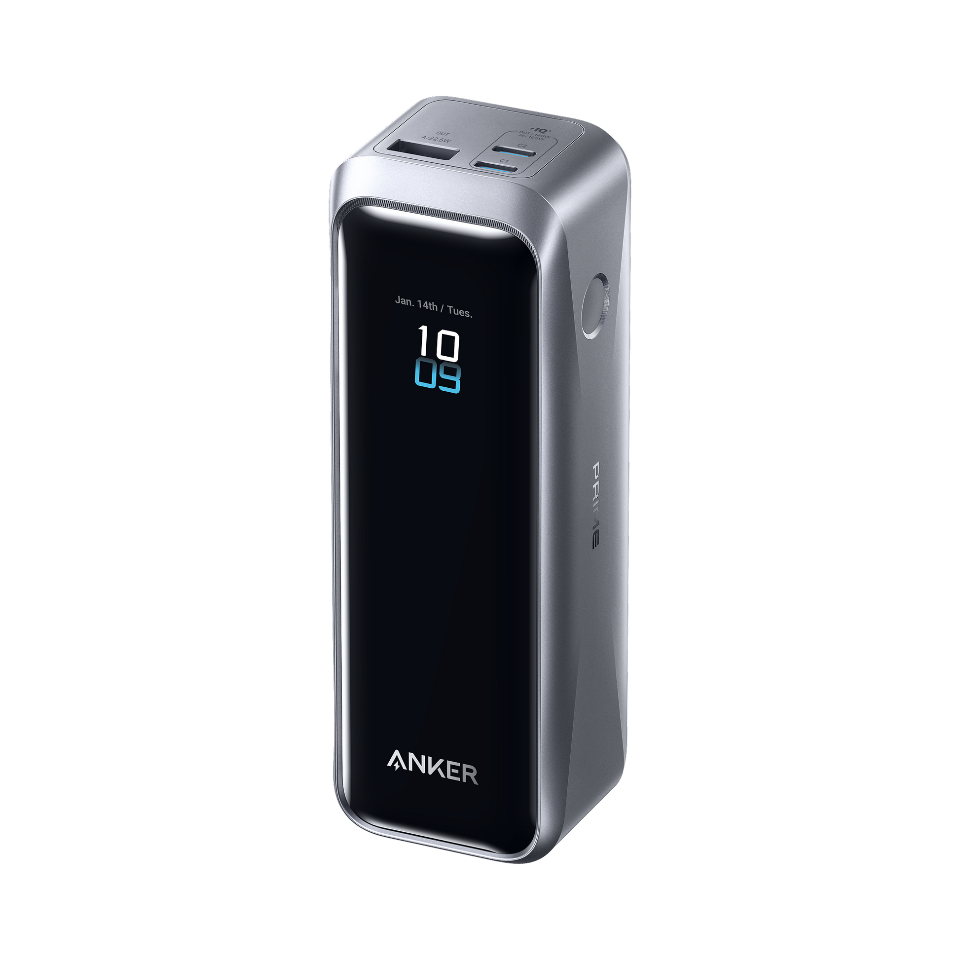 Anker Prime 20K 220W Power Bank USB-C Output, Portable Power Bank with 220W, 140W, 20K, for iPhone, Samsung, USB-C Devices, Travel Backup