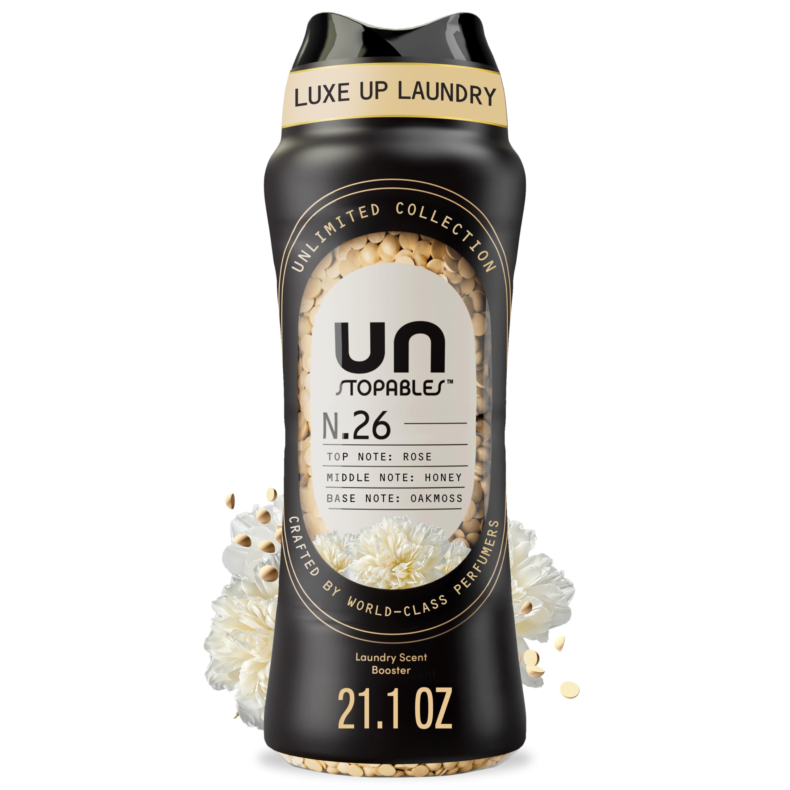 Downy Unstopables Unlimited In-Wash Scent Booster Beads, No. 26 Fine Fragrance, 21. 1 oz