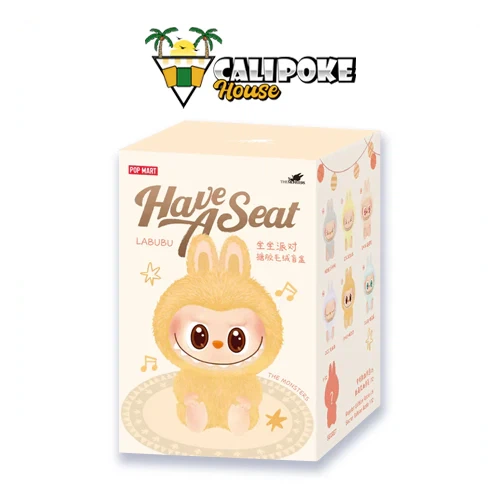 Pop Mart The Monsters (Labubu) Have a Seat Vinyl Plush Blind Box V2