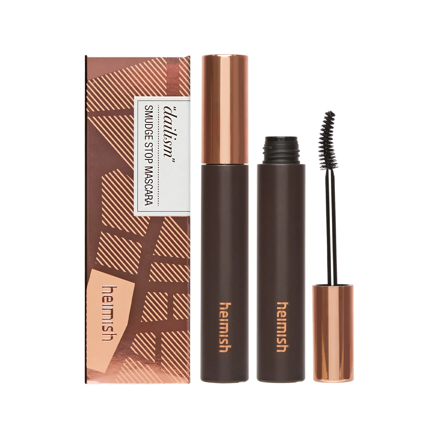 HEIMISH Dailism Tubing Mascara|Lift & Lengthen|Long-lasting Smudge-proof|Removable with Warm Water|0.32oz/9g (Brown - Lift)