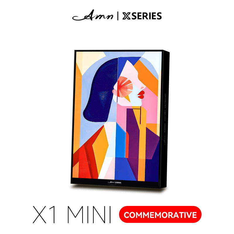 AMN X1 Mini Altavoz Bluetooth artístico de pared - Edición limitada para festividades, regalo personalizado para ella
