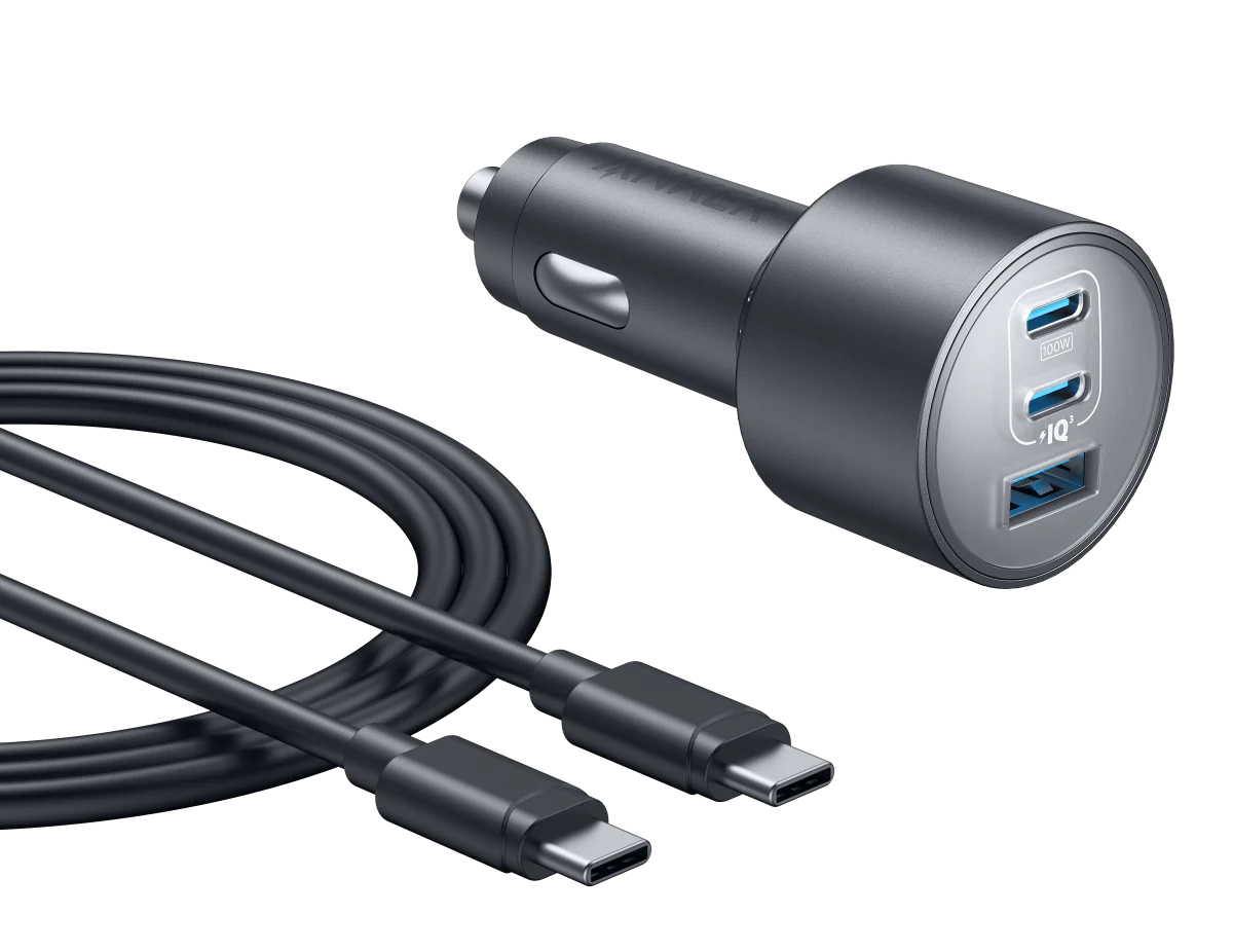 Anker Nano Car Charger (167.5W, 3-Port)