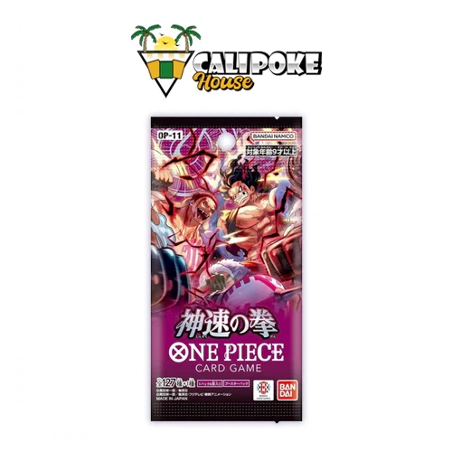 One Piece Trading Card Game OP-11 Booster Box A Fist of Divine Speed Japanese Sealed