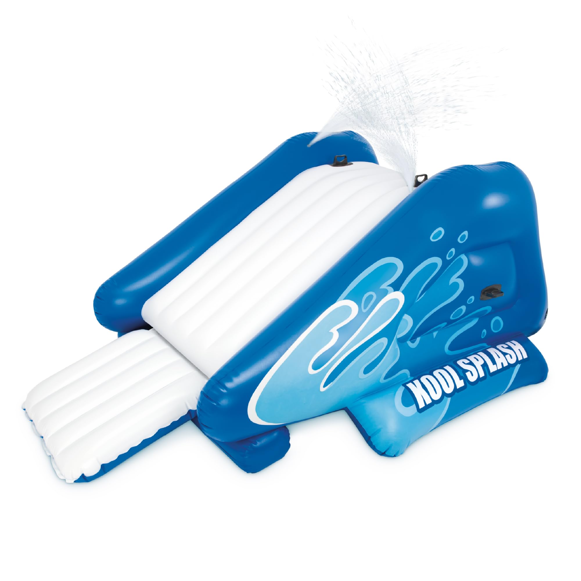 Intex Kool Splash Inflatable Water Slide Play Center with Built-in Sprayers, Blue — Ages 6+
