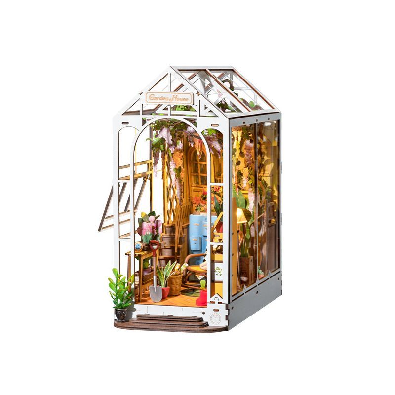 Rolife Garden House Book Nook TGB06 176 Pieces