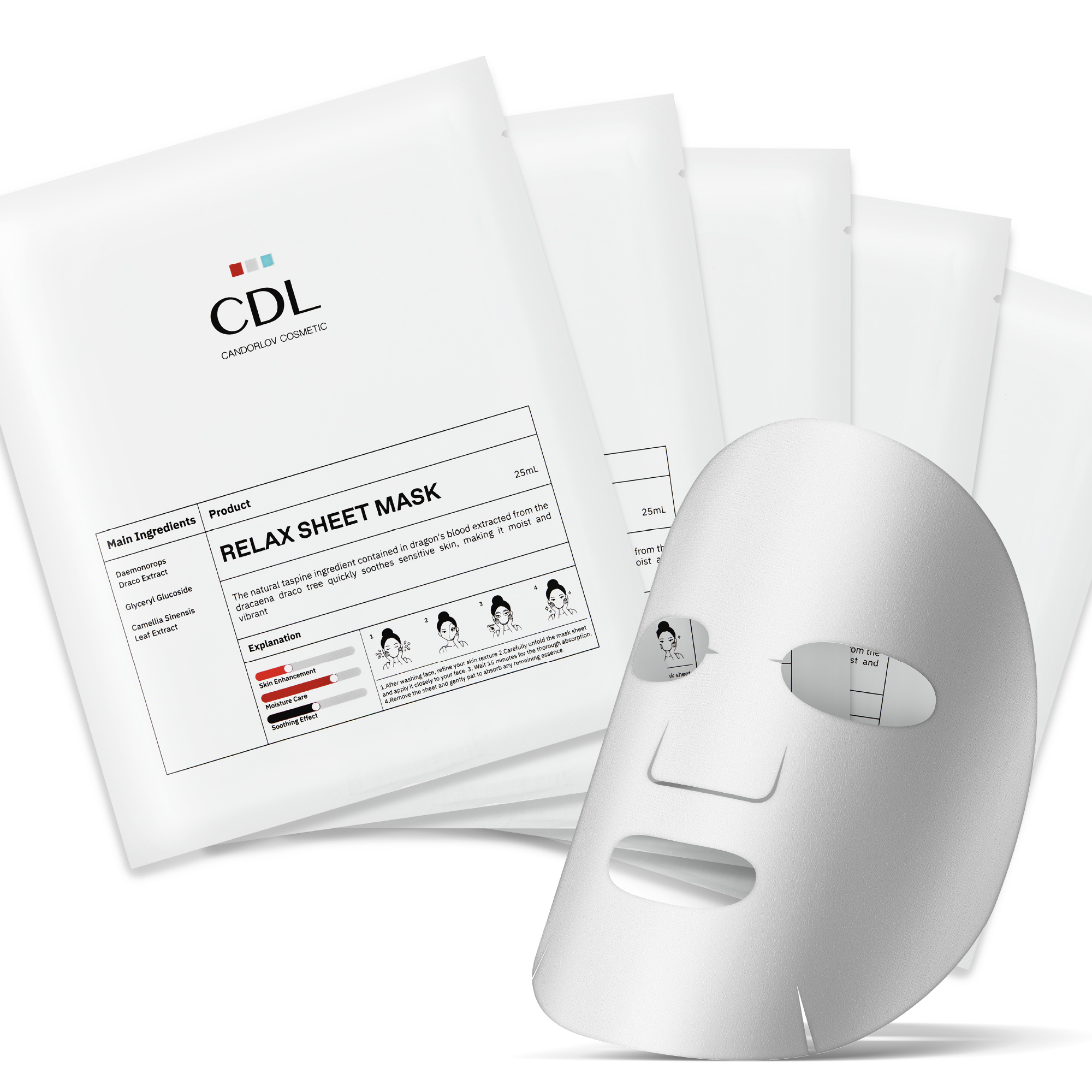 CANDORLOV Soothing & Repairing Barrier-Stabilizing Sheet Mask