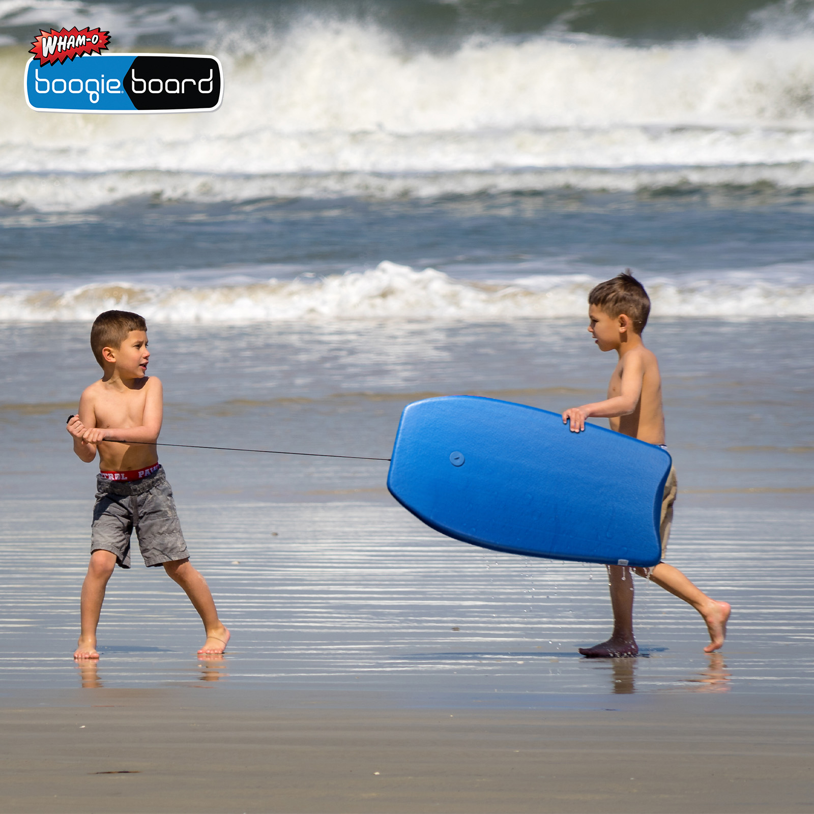 Wham-O 34078 Flamingo/Curve 2-Pack 33" Boogie Boards – Foam Bodyboards for Beach, Pool & Outdoor Water Play detail image 5