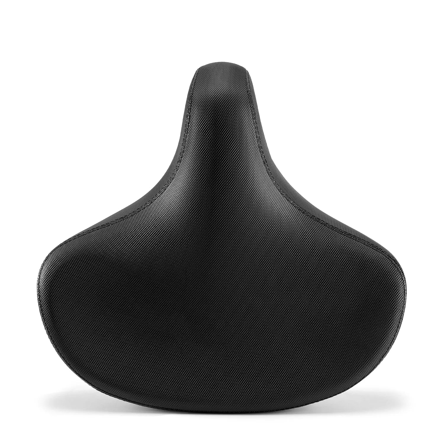 ROCKBROS Extra-Wide Comfort Bicycle Saddle — Thick Memory Foam, Shock-Absorbing, Non-Slip, Unisex