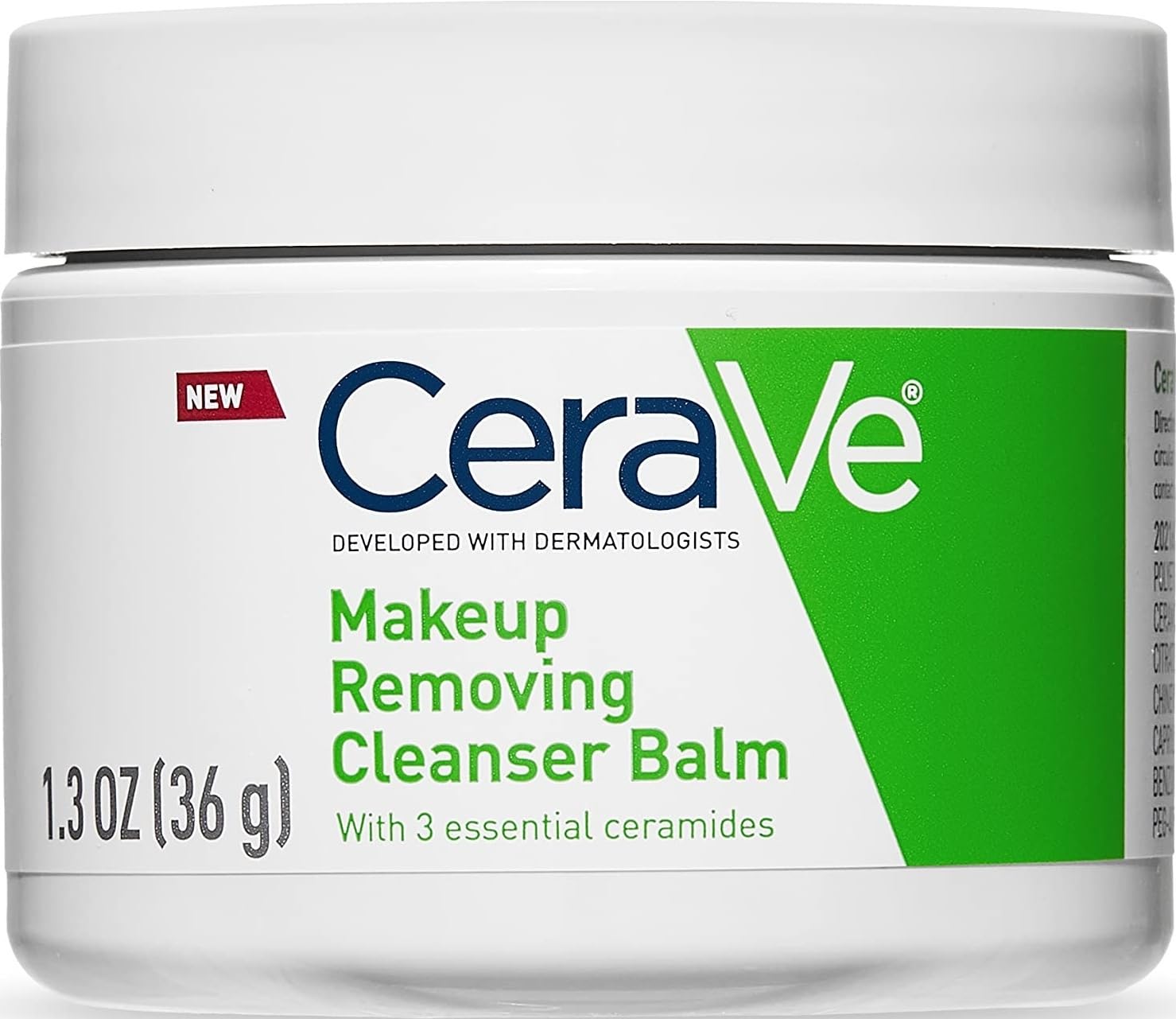CeraVe Cleansing Balm, Hydrating Makeup Remover with Jojoba Oil, 1. 3oz