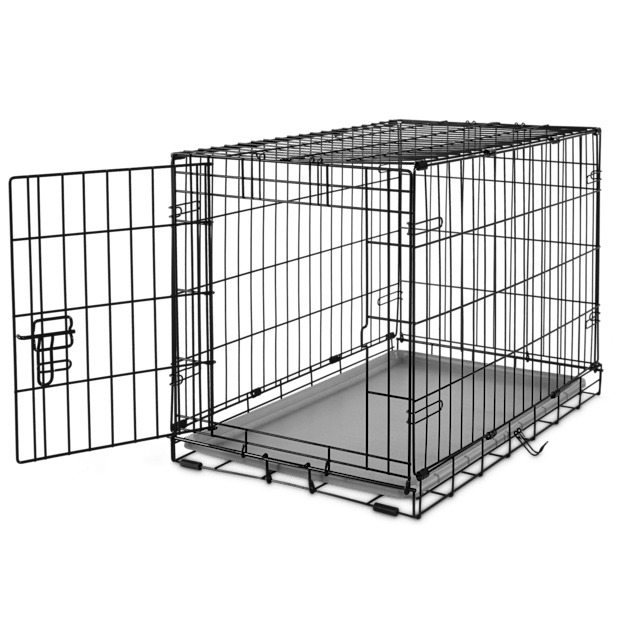 EveryYay Single-Door Dog Crate | Escape-Resistant for Extra-Large Dogs | For Home & Travel Shipping | Sturdy and Durable, a Safe and Comfortable Space for Your Dog