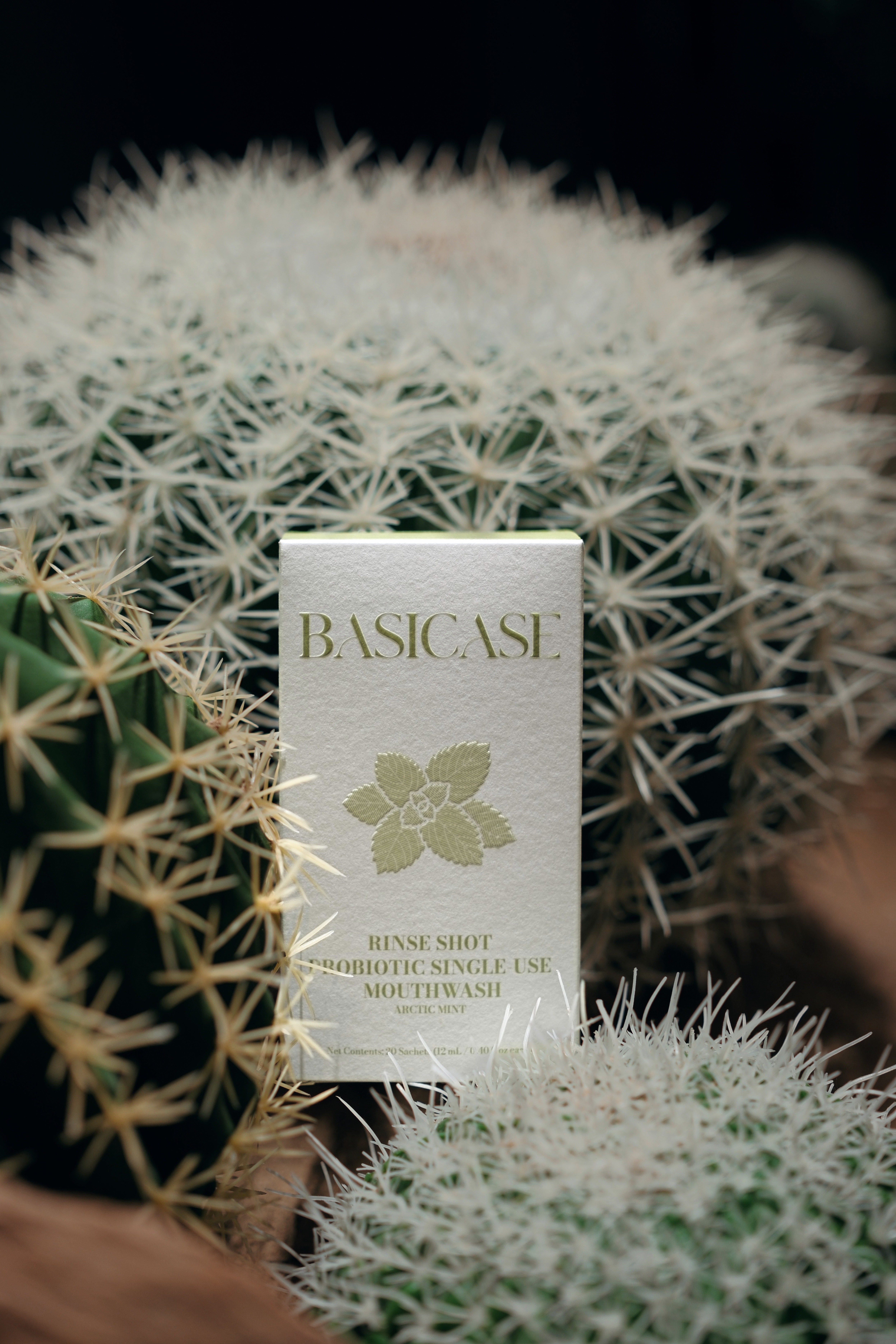 BASICASE Probiotic Single-Use Mouthwash Arctic Mint detail image 2